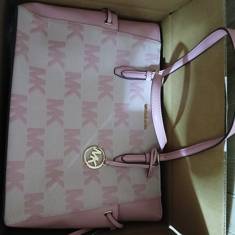 Michael Kors Pink Tote Bag